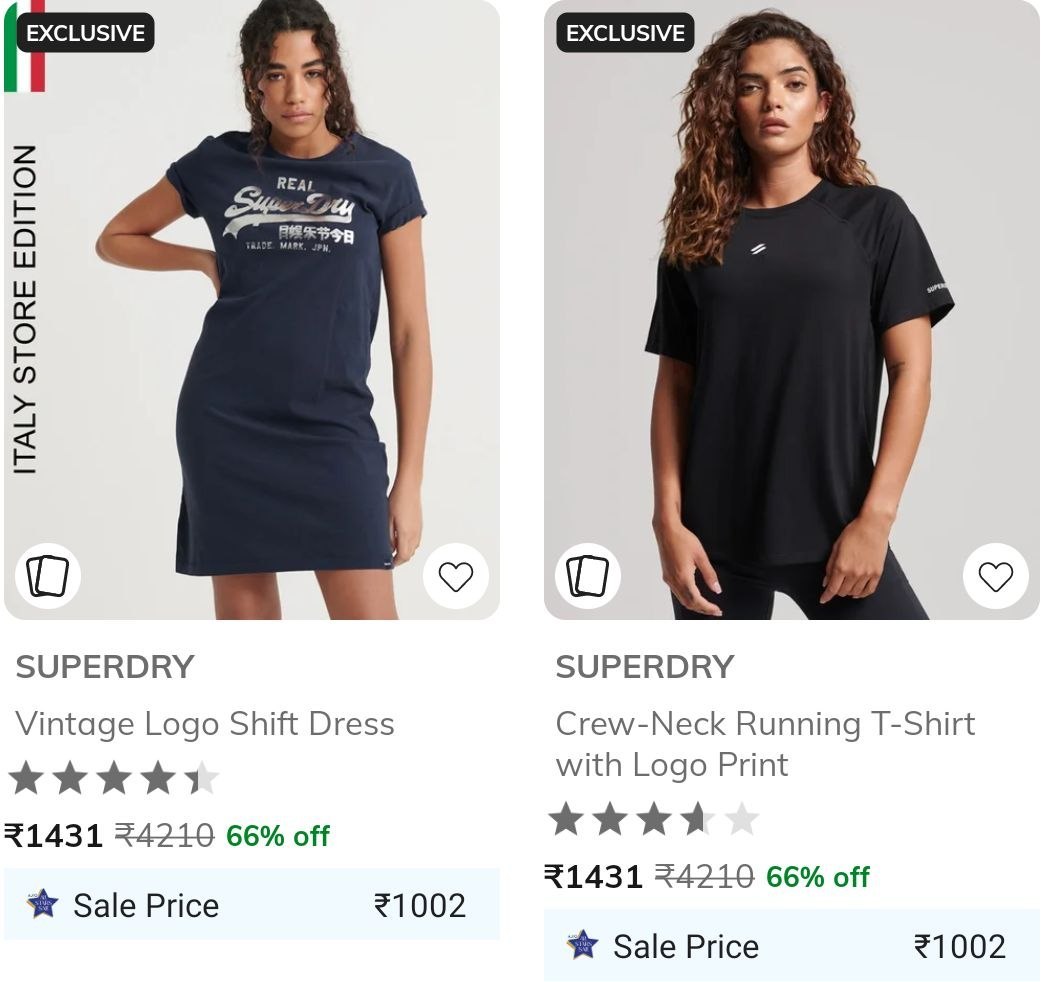 AJIO Loot : Upto 70% Off On Premium Brands Clothing